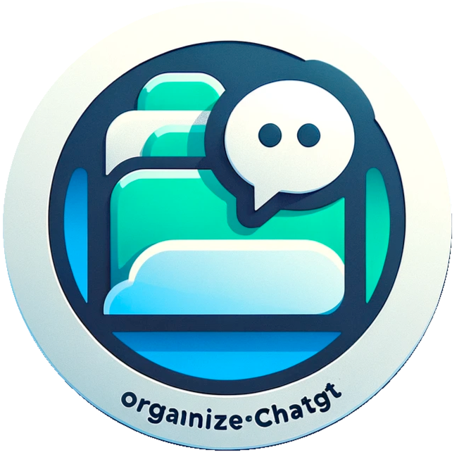 organize chat gpt menu